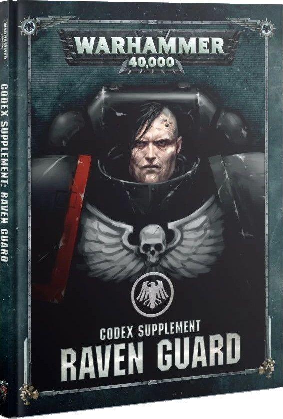 Coperta Warhammer 40,000 (Eighth Edition): Codex Supplement – Raven Guard