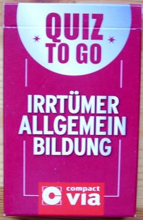 Quiz to go: Irrtümer der Allgemeinbildung