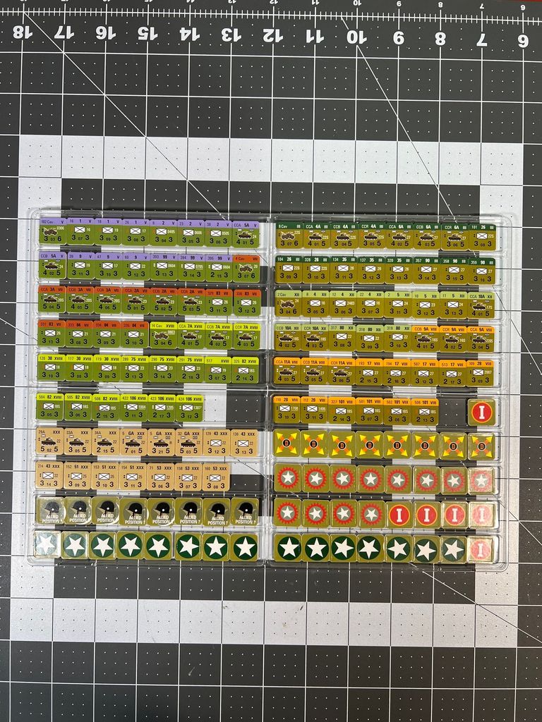 Cube4Me Storage with Counters Trays | Enemy Action: Ardennes
