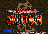 Video Game: Samurai Shodown (1993)