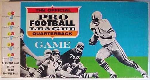 Official Pro Football League Quarterback Game