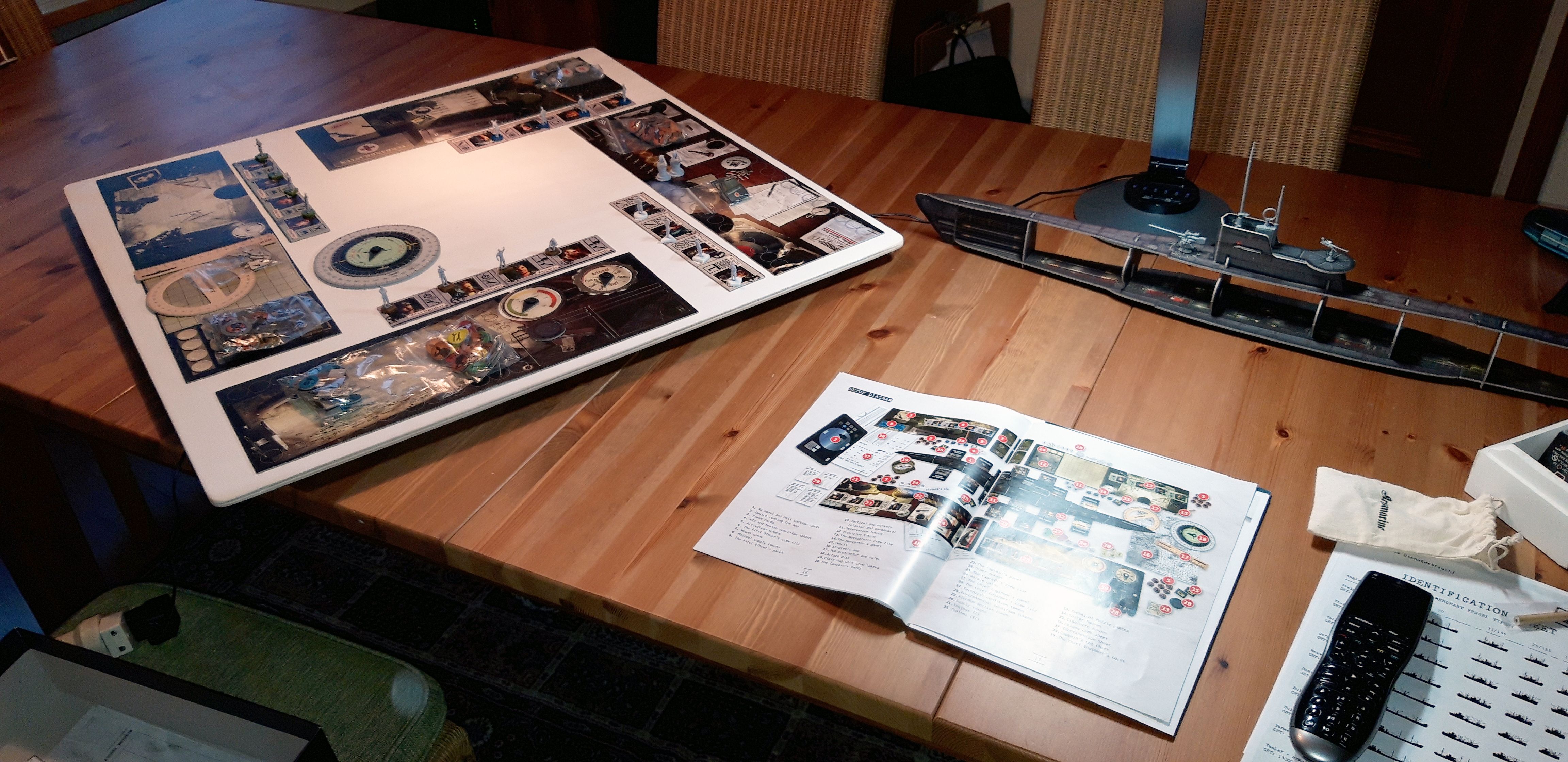 The Lazy Game Table - a cheap and simple rotating table for the solo gamer