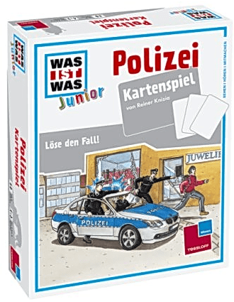 Was ist  Was: Junior – Polizei Kartenspiel box art