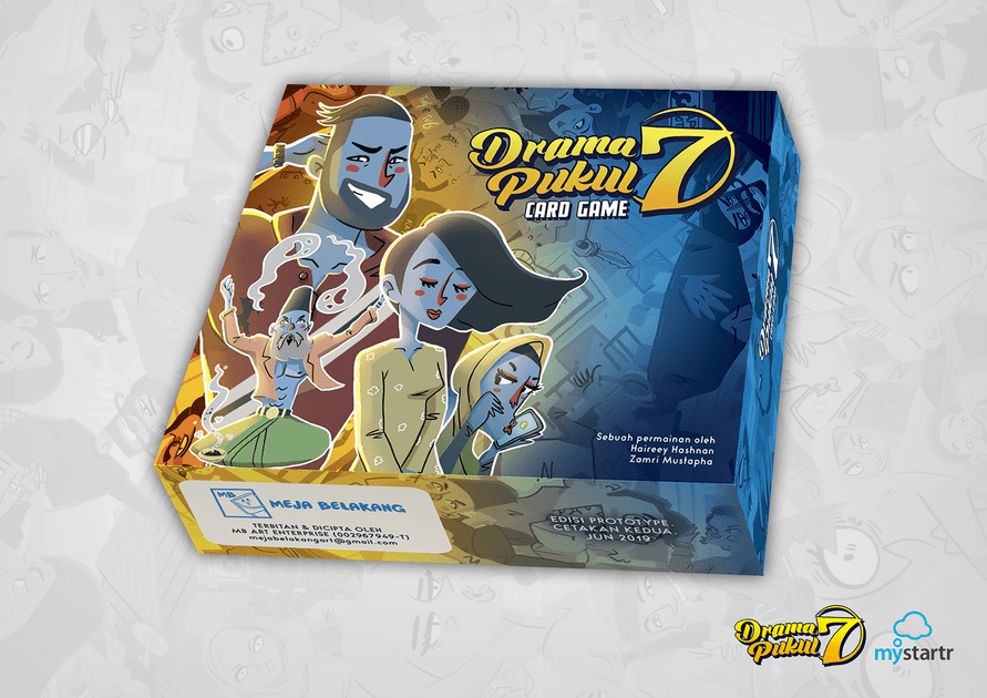 Drama Pukul 7 Board Game Boardgamegeek