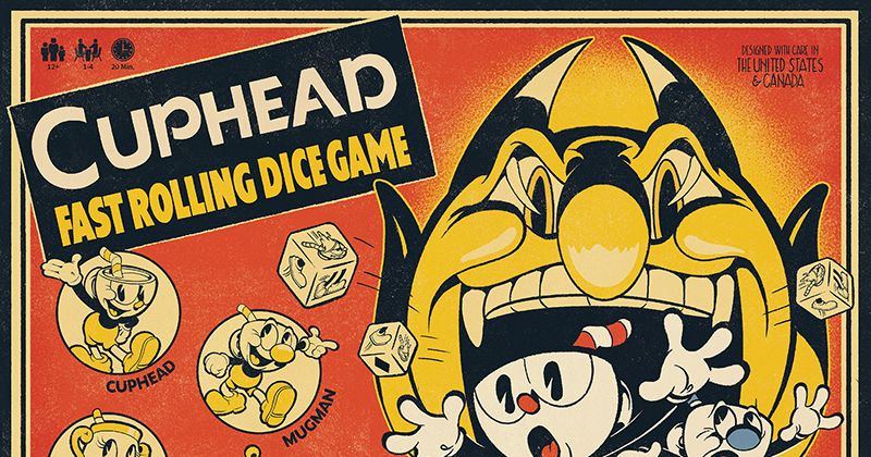 Cuphead: Fast Rolling Dice Game | Board Game | BoardGameGeek