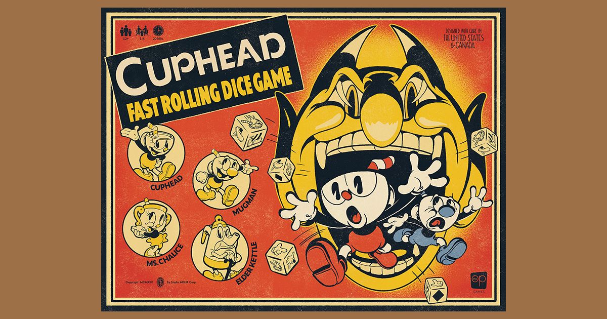 Gaming Bits: Cuphead: Fast Rolling Dice Game Review | Gaming Bits: Board  And Card Game Reviews | Boardgamegeek