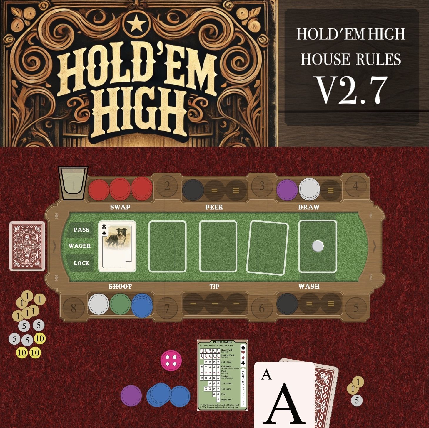 Cover art for Hold'em High: House Rules