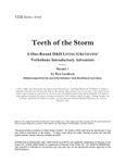 RPG Item: VERI3-03: Teeth of the Storm