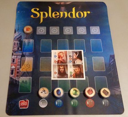 Splendor Game Promo Noble Tiles New 