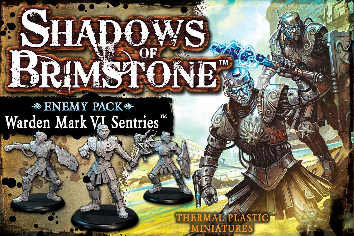 Shadows of Brimstone: Warden Mark VI Sentries Enemy Pack