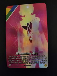 UNO Ultimate: Ghost-Spider – Balancing Act Foil Chase Card