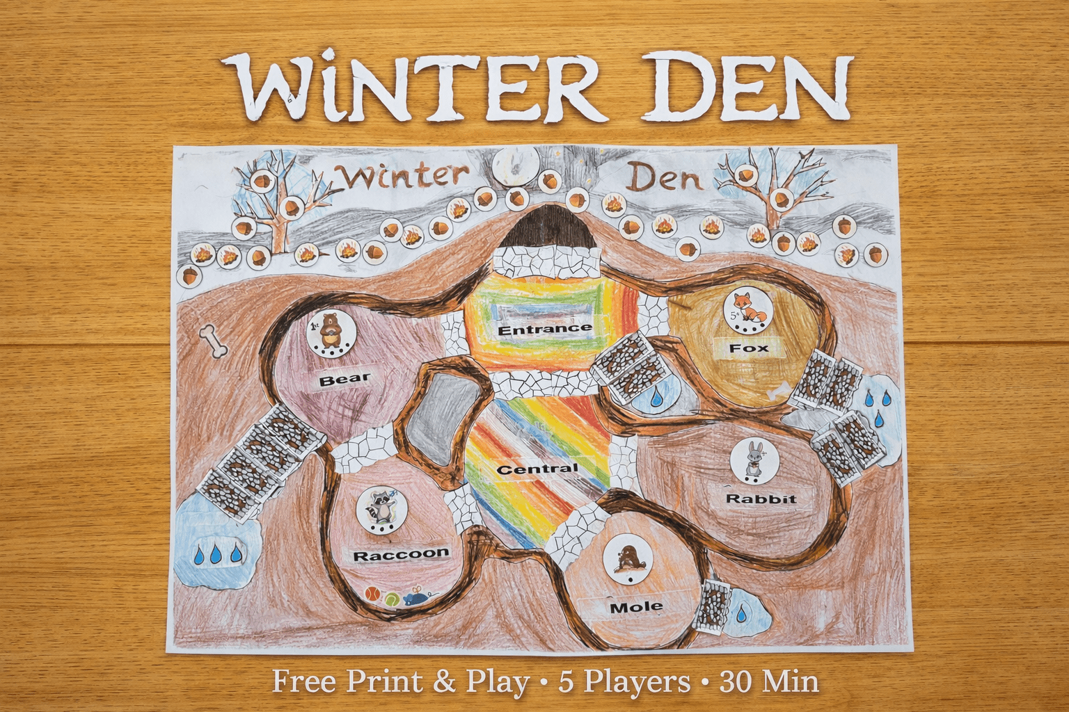 Coperta Winter Den