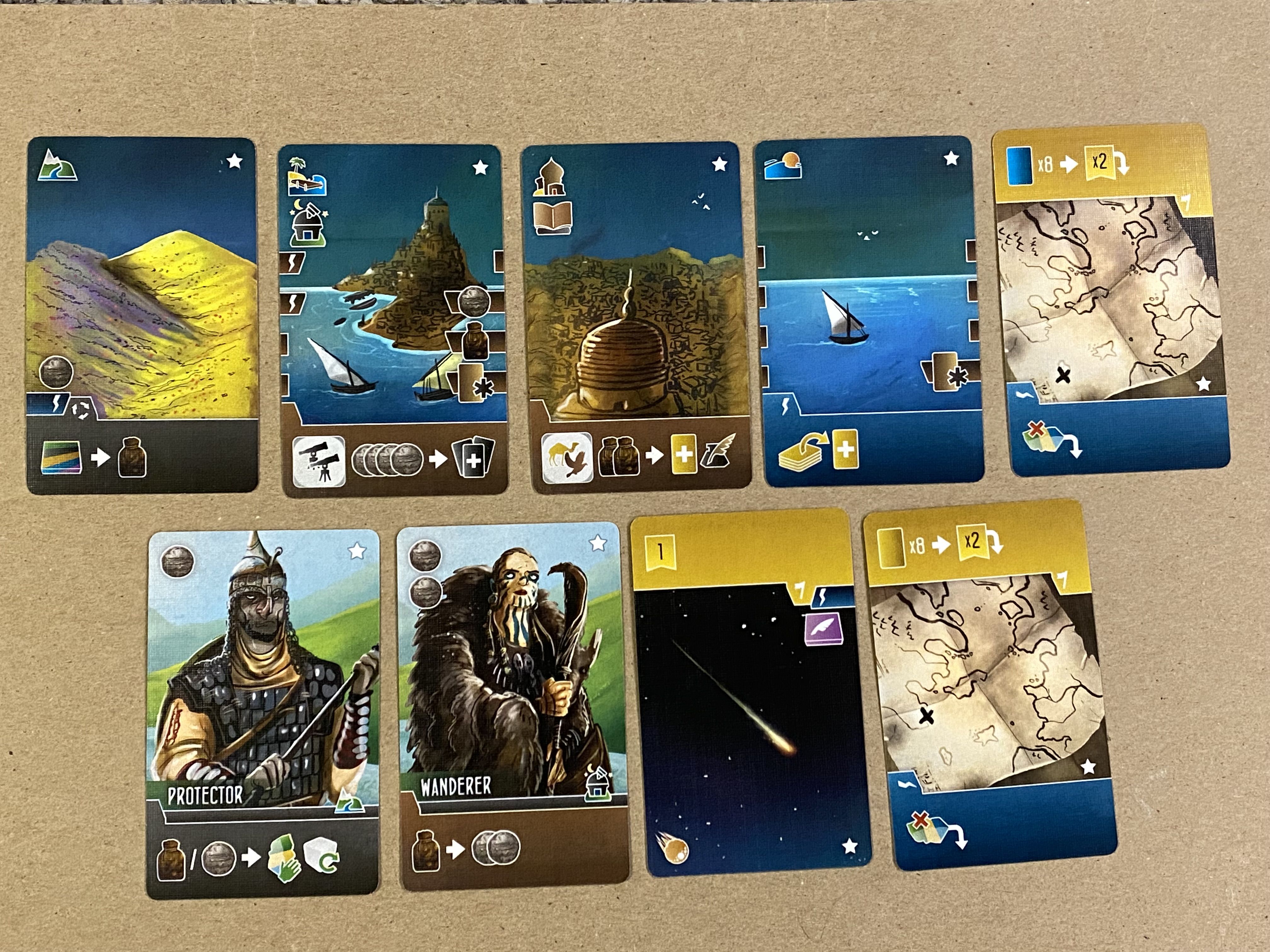 Wayfarers of the South Tigris: Kickstarter Promo Cards