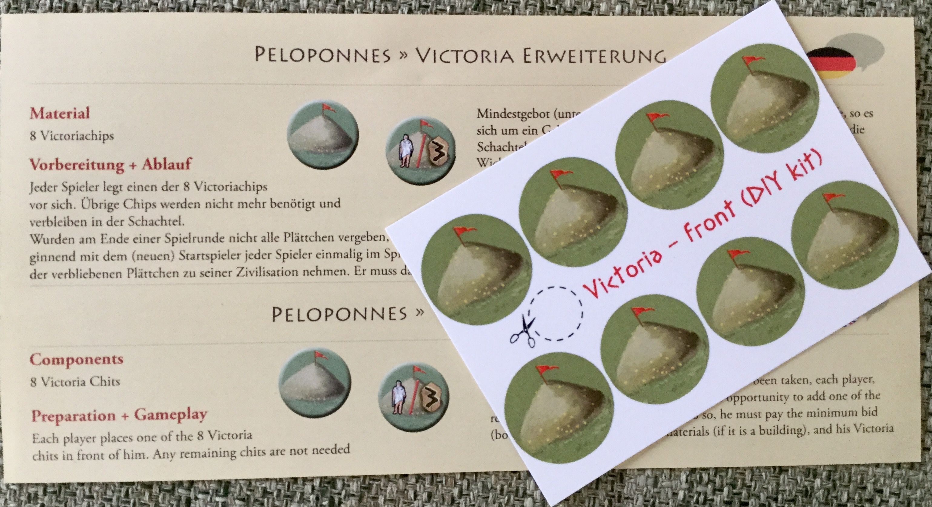 Peloponnes: Victoria Expansion