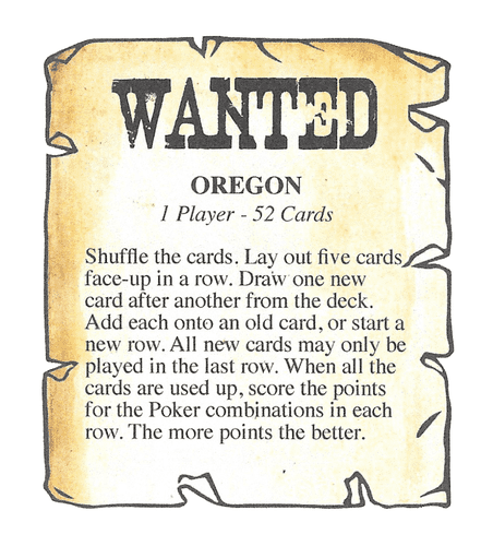 Board Game: Oregon