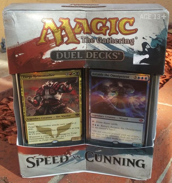 Sealed Magic the Gathering MTG Duel Deck Speen vs Cunning Box