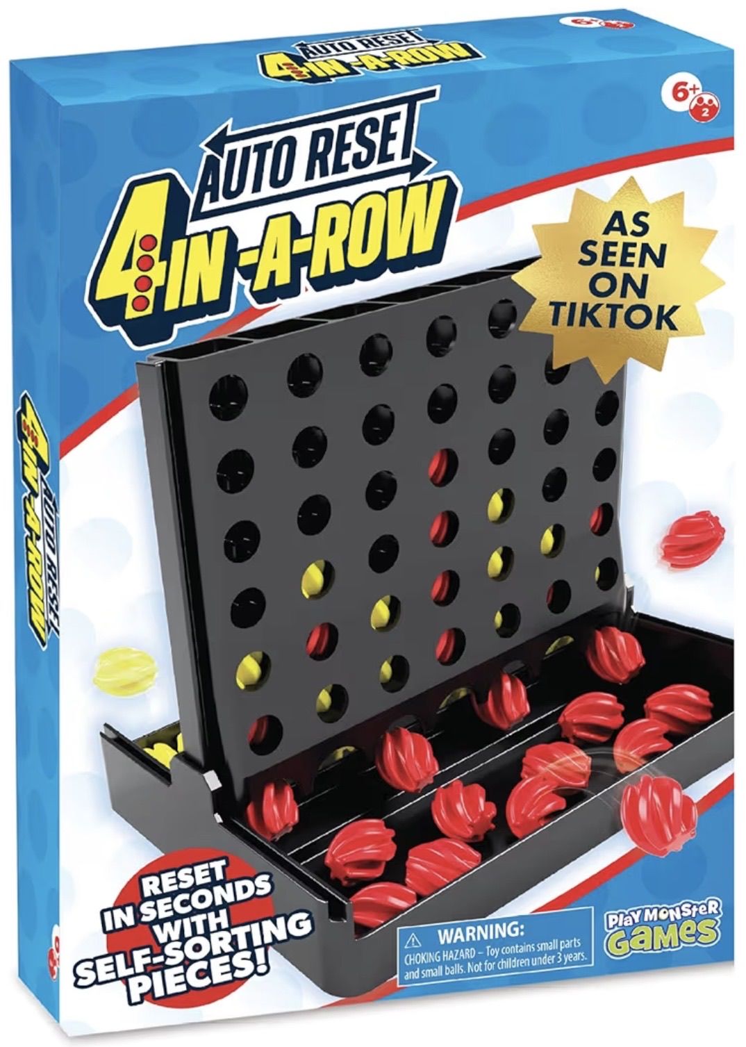 Auto Reset 4-in-a-Row