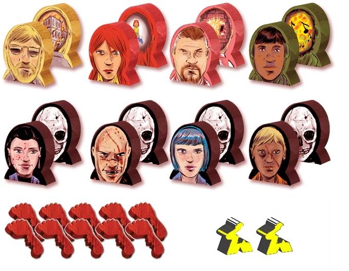 Mind MGMT Wood Upgrade Kit Board Game Accessory BoardGameGeek