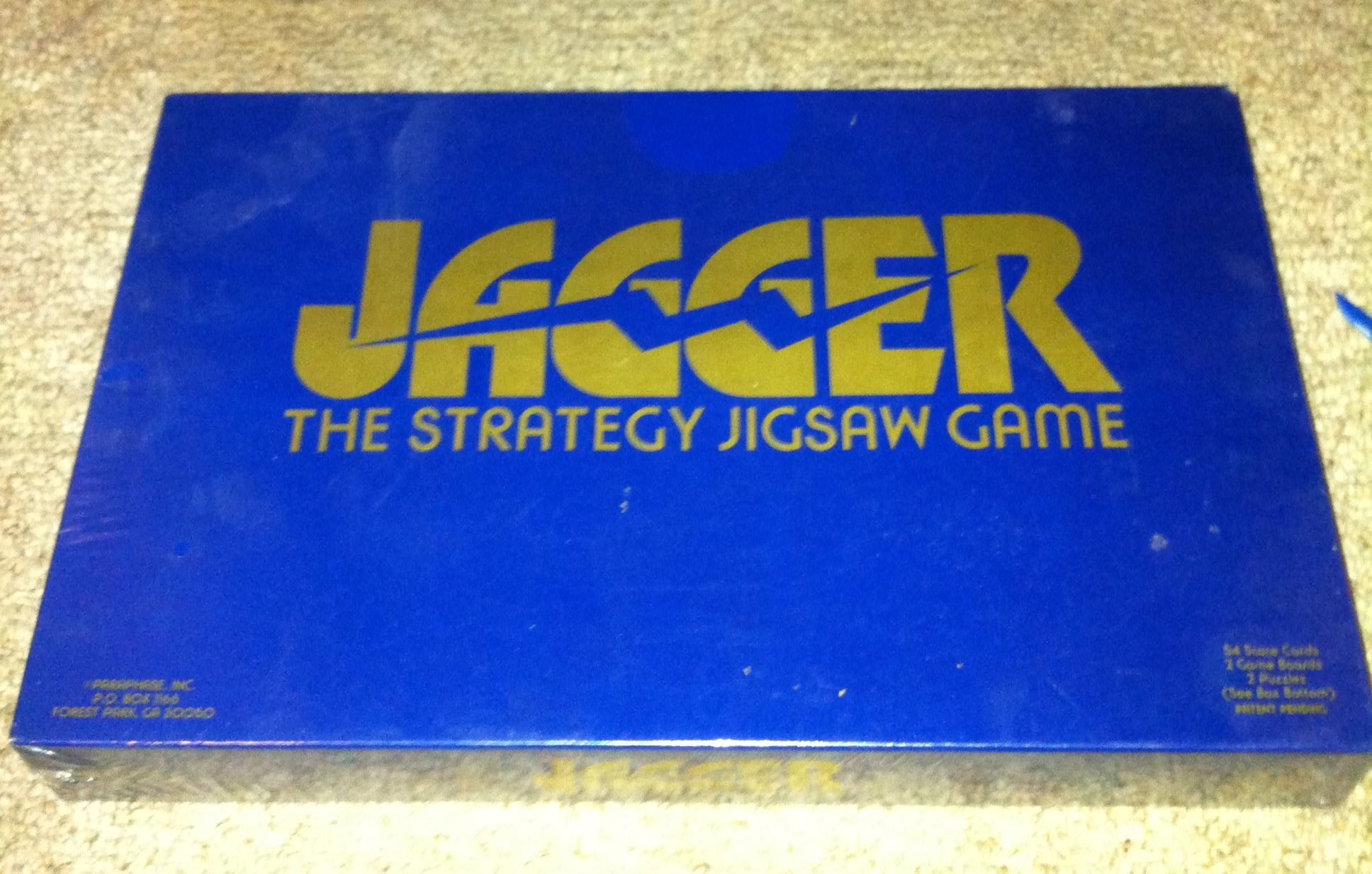 Jagger: The Strategy Jigsaw Game