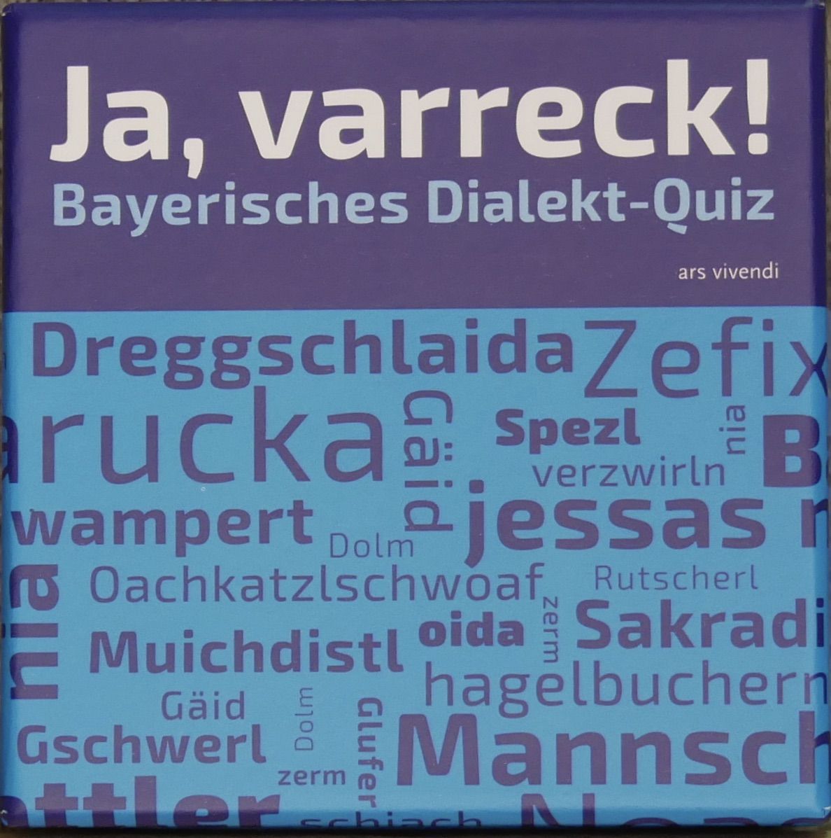 Cover art for Ja, varreck! Bayerisches Dialektquiz