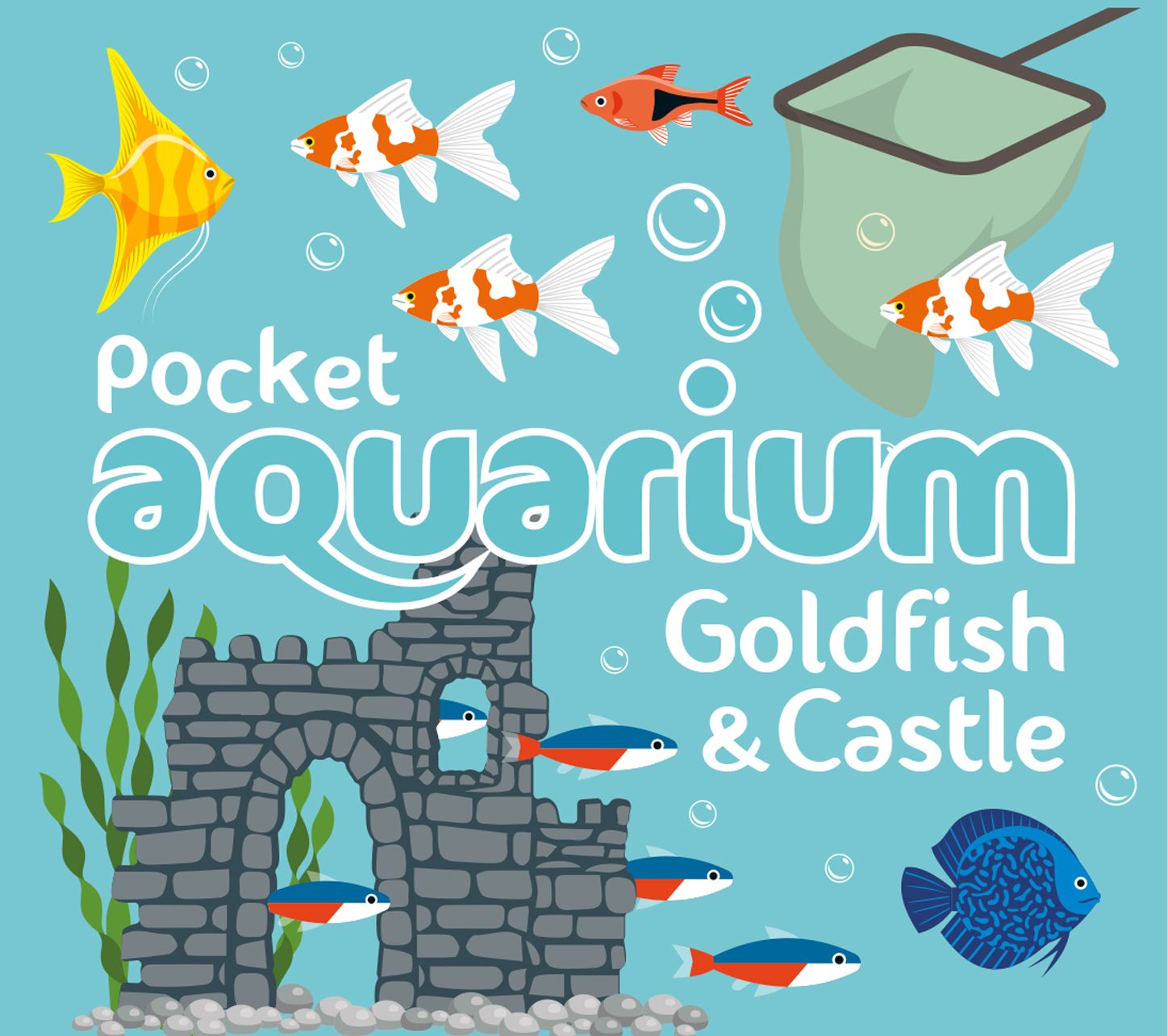 Pocket Aquarium: Goldfish & Castle