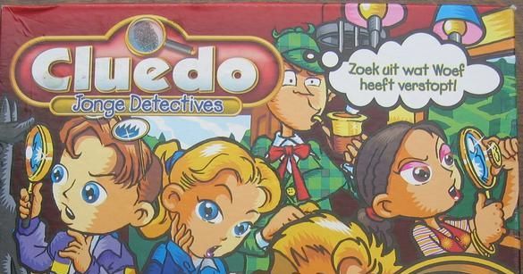 2003 CLUEDO Junior Board Game by Hasbro #00409 French Clue