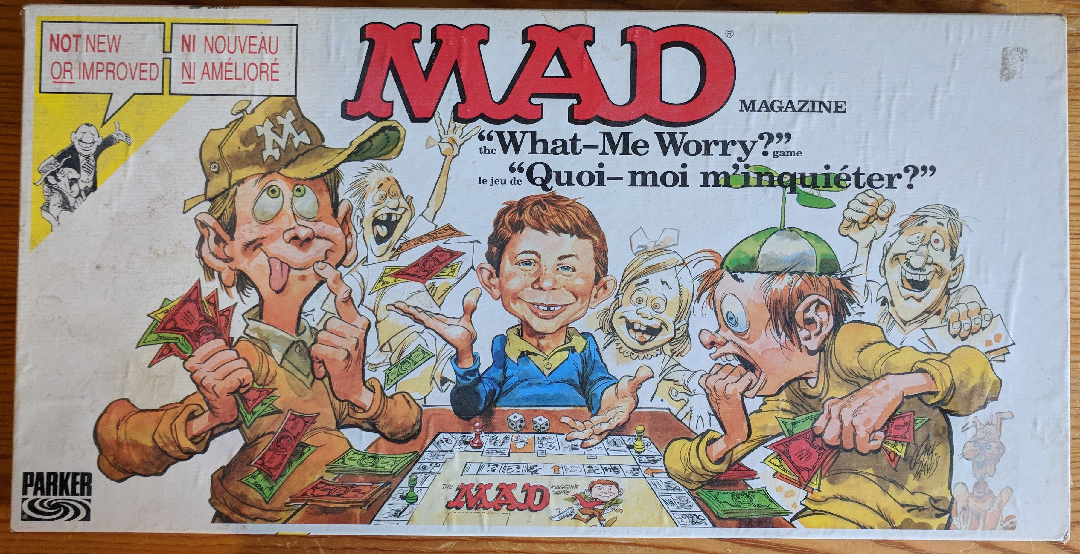 Mad Magazine: The "What-Me Worry?" Game / Mad Magazine: Le Jeu de "Quoi-moi m\'inquiéter?"
