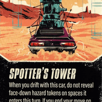 Thunder Road: Vendetta – Choppe Shoppe: Spotter's Tower Promo Card