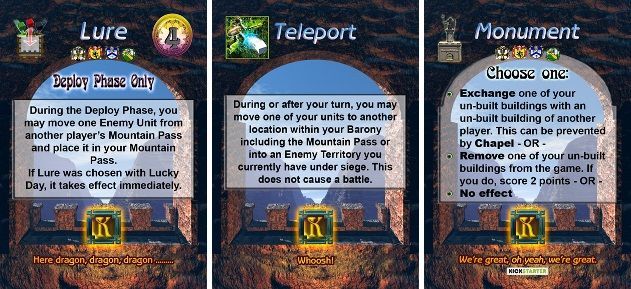 Dragon Valley: Kickstarter Exclusive – Kings Aid Cards