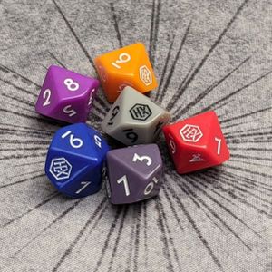 HEXplore It: Dice Pack – D10 Stat Dice