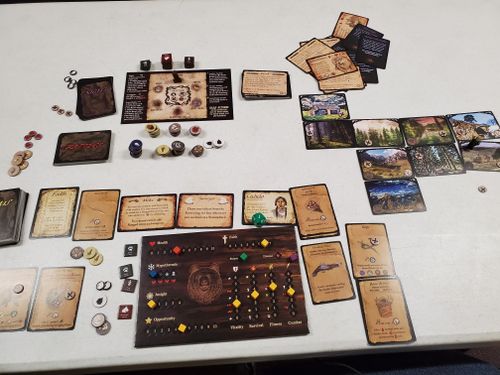 Backwoods game layout