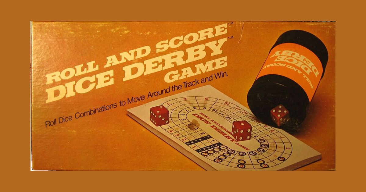Roll and Score Dice Derby Game Board Game BoardGameGeek