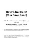 RPG Item: VS02-CL08: Run Dave Runn