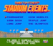Video Game: Stadium Events