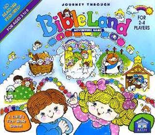 Bible Land Adventure Game box art