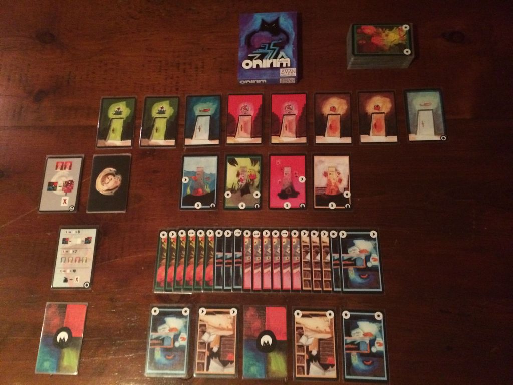 Saying goodbye to my old friend, The Shuffler – The Thematic Solitairist  reviews Onirim | Thematic Solitaires for the Spare Time Challenged |  BoardGameGeek