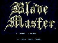 Video Game: Blade Master