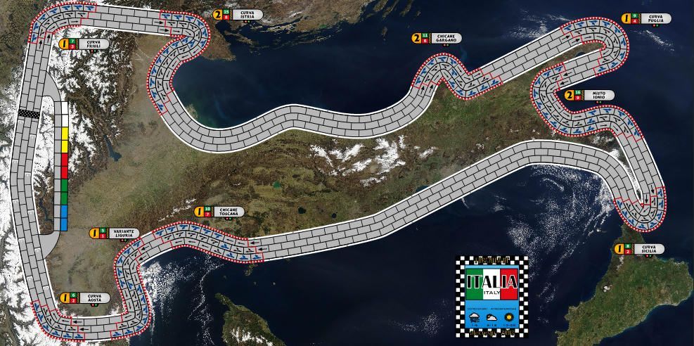 Formula Dé: ITALY SERIES – Commemorative Track