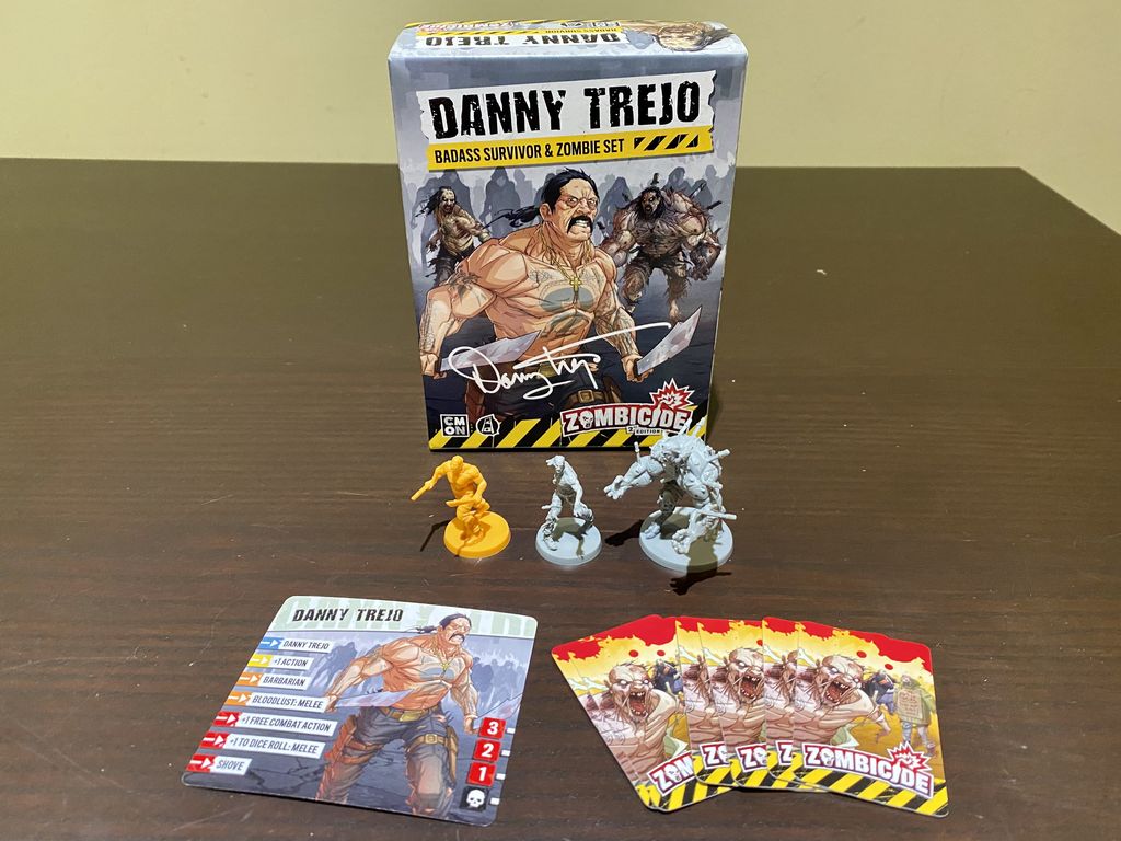 Survivant HAYDEN + Carte Anglaise Pour Zombicide 2nd Edition (CMON) - Figurine Occasion