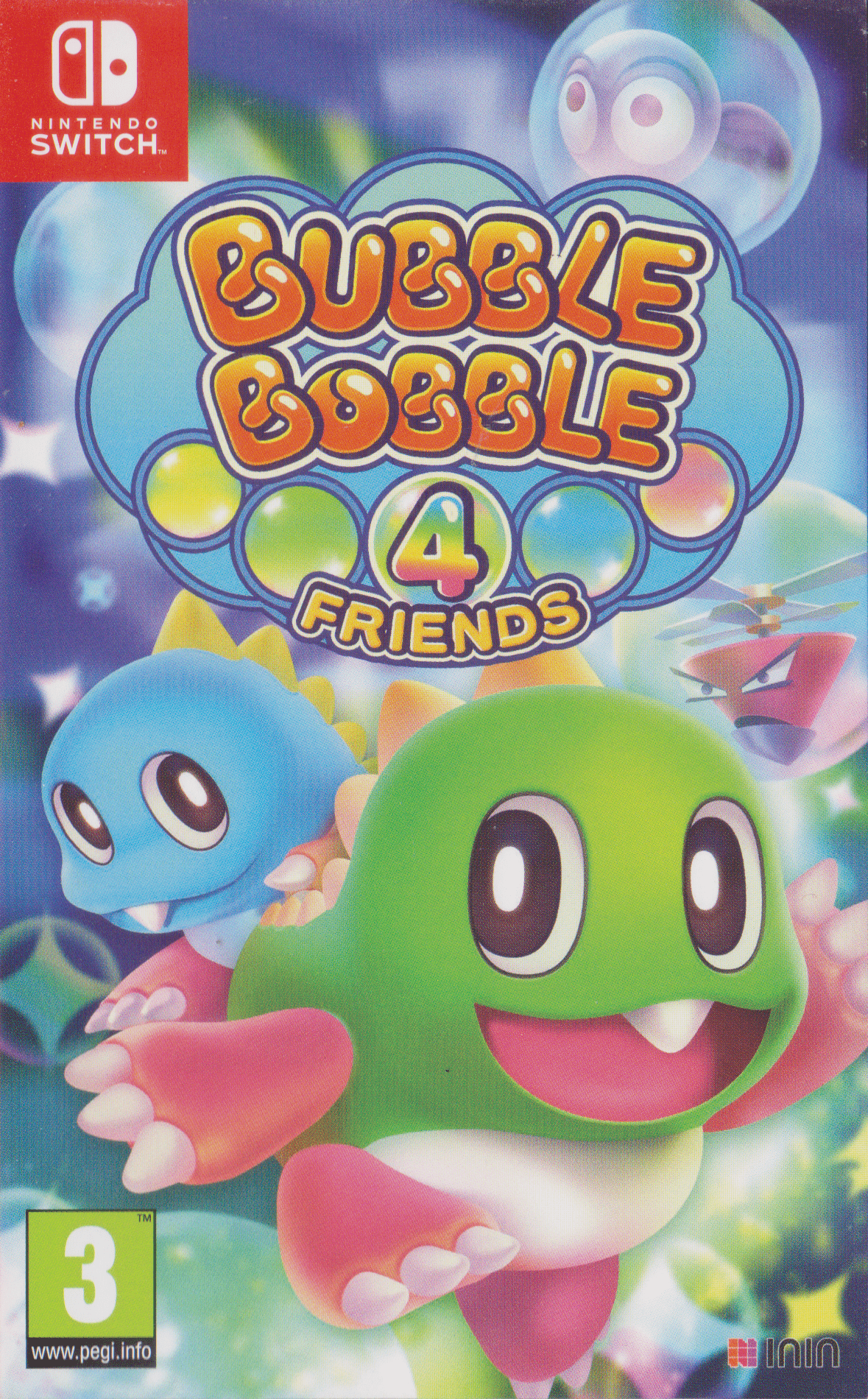 Bubble Bobble 4 Friends box art