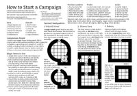 RPG Item: How to Start a Campaign