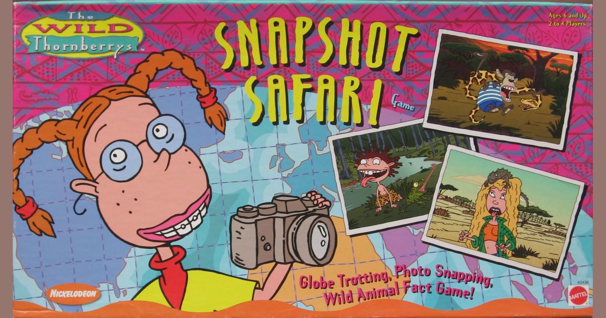 The Wild Thornberry's Snapshot Safari Board Game BoardGameGeek