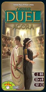 Galápagos, 7 Wonders Duel: Ágora (Expansão), Jogo de Tabuleiro de  Estratégia, 2 jogadores, 30 min