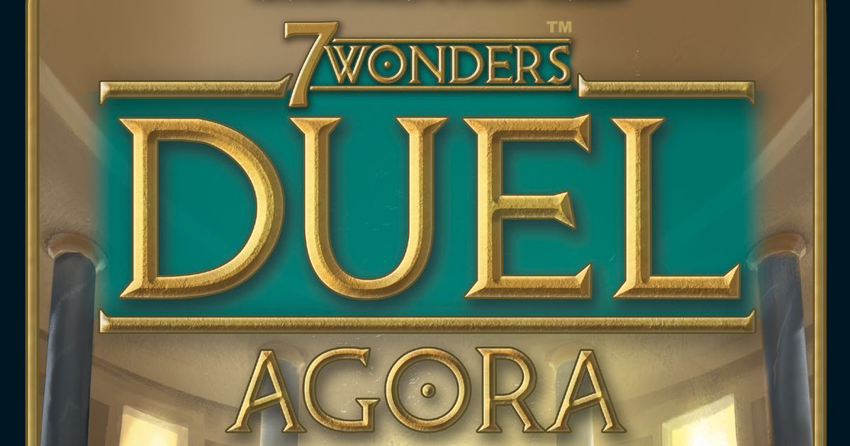 7 Wonders: Duel—Agora (Expansion) - Board Game Barrister