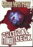 RPG Item: GameMastery Cards: Critical Fumble Deck