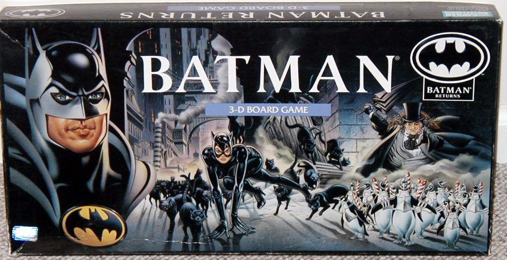 Batman Returns 3-D Board Game cover