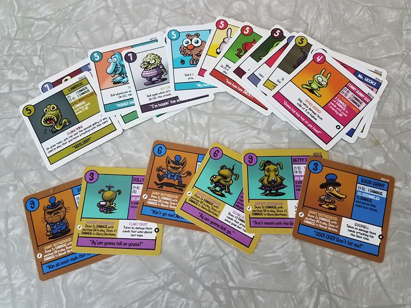 Squirmish: The Card Game of Brawling Beasties V.3.0 Biscuit Sisters Vs. Gravy Brothers Booster Pack