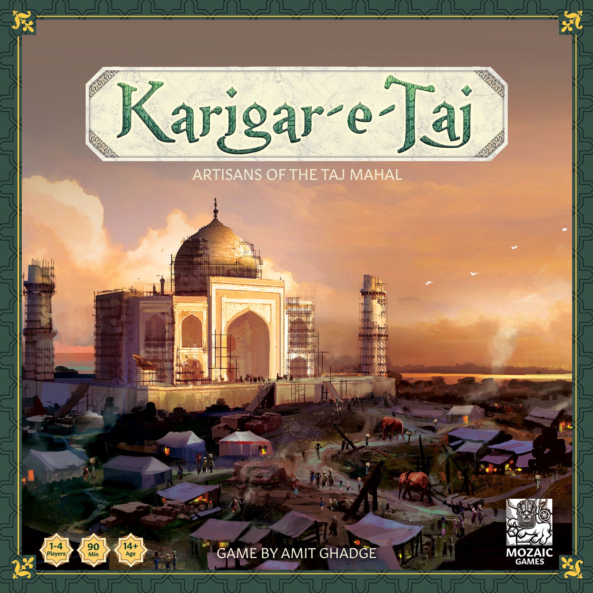 Boîte du jeu Karigar-e-Taj