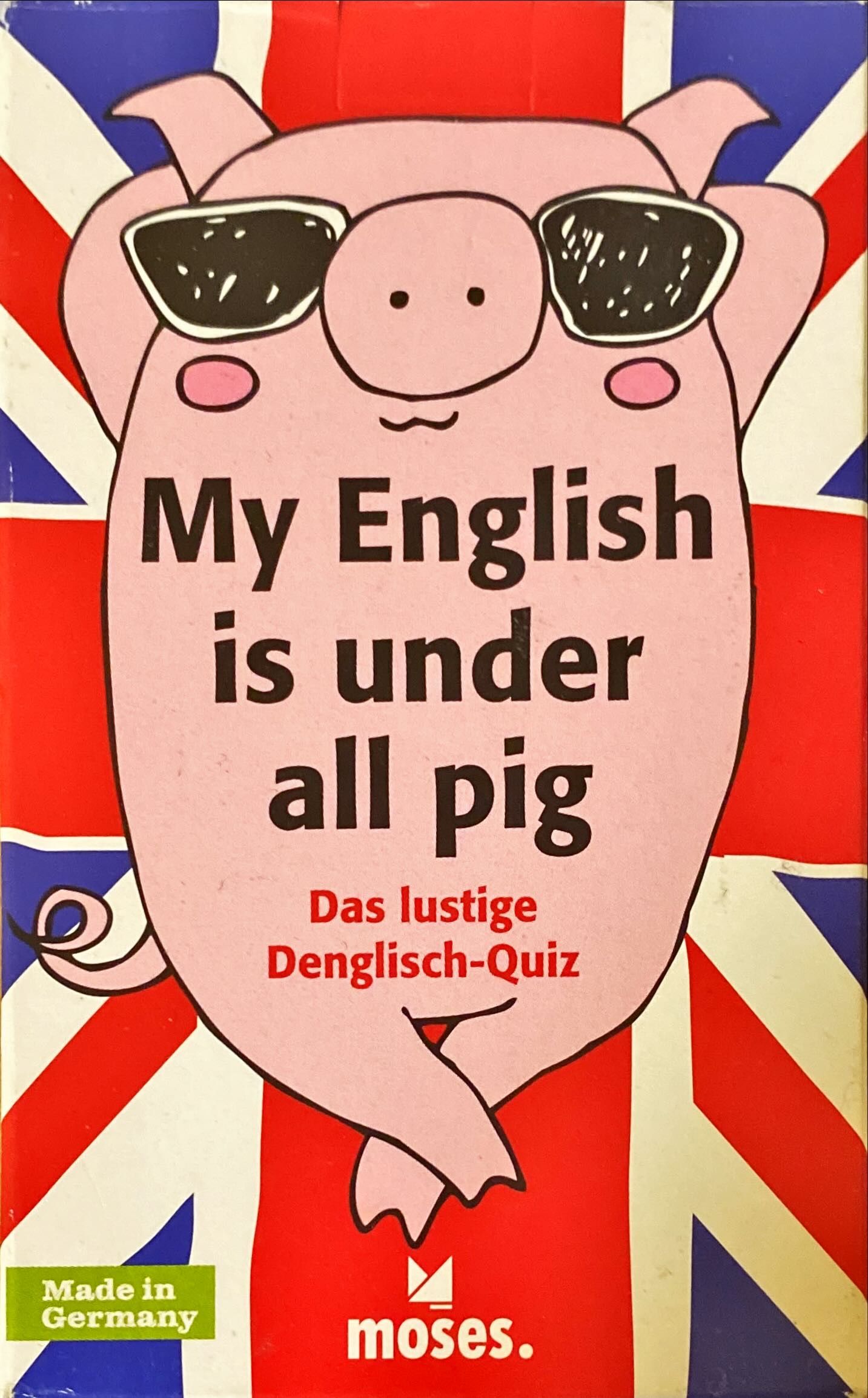 My English is under all pig