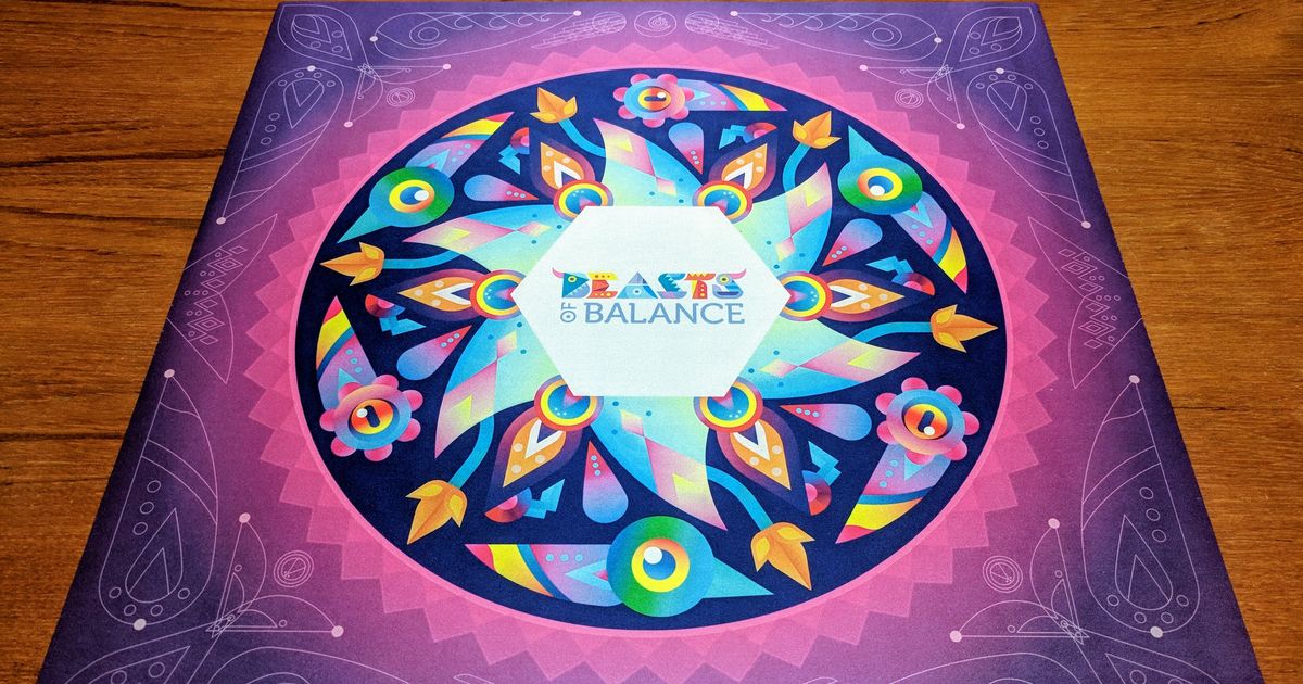 Beasts of Balance Beastly Playmat Board Game Accessory BoardGameGeek